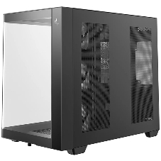 Корпус DeepCool CG530U 4F Black, Midi-Tower, чёрный, 4 x 120 мм