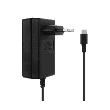 Блок питания Gembird NPA-DC5 для Raspberry Pi 4B, Pi 5, черный, 5.1V, 5A, 25,5Вт, Кабель 1.5 m, USB Type-C output jack