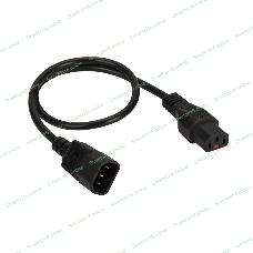 Шнур питания Lanmaster LAN-PP13L/14-5.0-BK C13-С14 проводник.:3x0.75мм2 5м 220В 10А черный