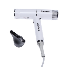Фен SAKURA SA-4051W белый/серый, 1600 Вт, компактный