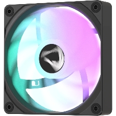 Вентилятор для корпуса Formula PA120R Reverse ARGB 120х120x25 черный 4-pin 28.8дБ (PA120R BLACK) Ret