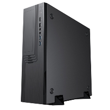 Корпус Powerman EL555BK-450W PM-450TFX Black, Slim-Desktop, чёрный, БП 450 Вт, 80+ Bronze