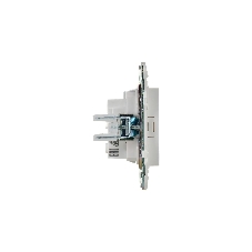 Розетка SKANDY 10А без заземл. без защ. шторок SK-R02W арктич. бел. IEK SK-R10-10-K01