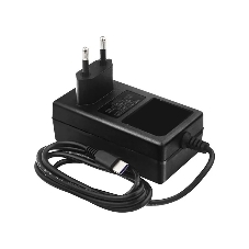 Блок питания Gembird NPA-DC5 для Raspberry Pi 4B, Pi 5, черный, 5.1V, 5A, 25,5Вт, Кабель 1.5 m, USB Type-C output jack