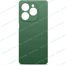 Чехол (клип-кейс) BoraSCO для Tecno Spark 20/20C/Go 2024/Pop 8 Microfiber Case зеленый опал