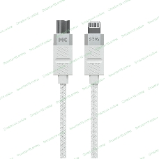 Дата-кабель MORE CHOICE (4620202555045) K87ia USB 3.0A PD 27W для Lightning ng 8-pin Type-C - 1м, белый