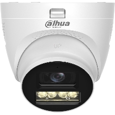 Камера видеонаблюдения Dahua DH-HAC-HDW1500TQP-IL-T-0280B, HD-CVI, 5 Мп, 2.8 мм, белая