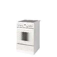Плита электрическая Gefest ЭП Н Д 5560-03 0042 белый/мрамор, конфорок 4 электрических, духовка 55 л, 50 см x 85 см x 58.5 см