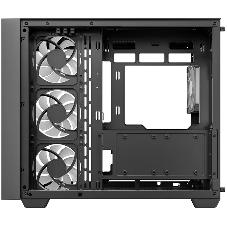 Корпус DeepCool CG530U 4F Black, Midi-Tower, чёрный, 4 x 120 мм