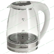 Чайник электрический АКСИНЬЯ КС-1021 белый