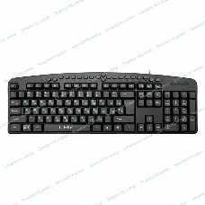 Клавиатура CBR KB-340GM проводная, USB Type-A, чёрный