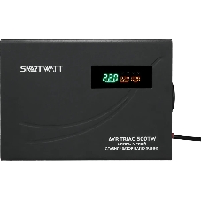 Стабилизатор напряжения Smartwatt AVR Triac 500TW 500ВА черный