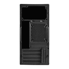 Компьютерный корпус Minitower ExeGate BAA-303MU-AAA350 (mATX, БП AAA350 с вент. 8см, 2*USB+1*USB 3.0, HD Audio, черный)