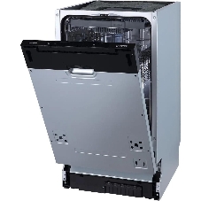 Встраиваемая посудомоечная машина Gorenje GV561D10, узкая, ширина 44.8см, полновстраиваемая, загрузка 11 комплектов