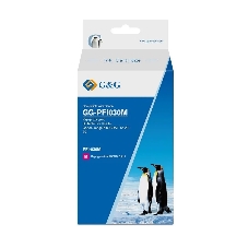 Картридж струйный G&G GG-PFI030M PFI-030M пурпурный (55мл) для Canon imagePROGRAF TA-20/30