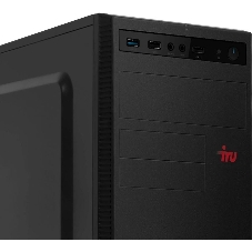 Компьютер IRU Planio 310H6SEV MT i5 12400 (2.5) 32Gb SSD 512Gb UHDG 730 FreeDOS GbitEth 400W черный (RUS) (2113514)