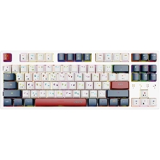 Клавиатура беспроводная Acer OKR302 (ZL.KBDEE.016), USB, Bluetooth/Радиоканал, белый