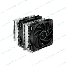 Кулер для процессора DEEPCOOL AG620 черный, 120 мм, алюминий/медь, 1850 об/мин, 29.4 дБ, 4 pin, 260 Вт, 157 мм