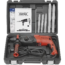Перфоратор Парма П-02-30/1000ЭР, SDS-plus, 1000 Вт, 3,3 Дж, от сети