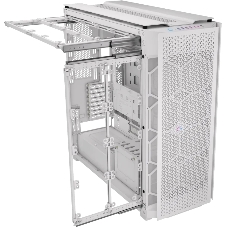 Компьютерный корпус без блока питания Case Corsair iCUE LINK 9000D Airflow, Full-Tower, TG, no fan, 4xUSB-A 3.2, 2xUSB 3.2 Type-C, SSI-EEB, E-ATX, ATX, mATX, mITX White