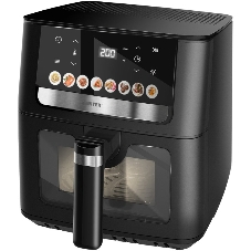 Аэрогриль Centek CT-3103 черный, 1900 Вт, 6.5 л, сенсор, 8 программ
