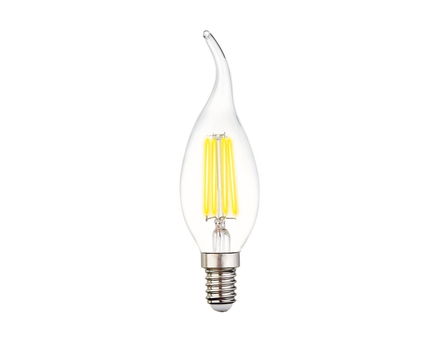 Светодиодная лампа Ambrella light 202214 Filament LED C37L-F 6W E14 3000K (60W)