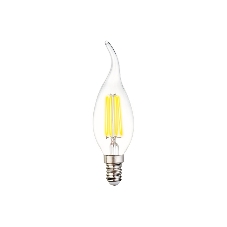 Светодиодная лампа Ambrella light 202214 Filament LED C37L-F 6W E14 3000K (60W)