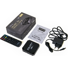 Приставка Смарт ТВ ATOM-216AL (Android TV Box), Allwinner H313, 2/16Gb, АTOMevolution