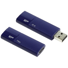 Флешка USB 16Gb, Silicon Power Ultima U05, USB 2.0, синий