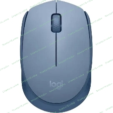 Мышь беспроводная Logitech M171 голубой, 1000 dpi, радиоканал, USB, кнопки - 3