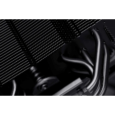 Кулер для процессора Noctua NH-U12S chromax черный, 120 мм, медь, 1500 об/мин, 22.4 дБ, 4 pin PWM, высота 158 мм