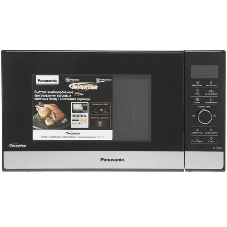 Микроволновая печь Panasonic NN-GD38HSZPE черный, 23 л, 1000 Вт, переключатели - сенсор, поворотный механизм