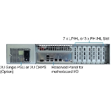 Серверный корпус CS-R25 with 12G HDD BP and 550w RPS