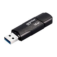 Флешка USB Smartbuy R/W (SB16 GbCLU-K3) UFD 3.0/3.1 016 Gb,CLUE черный