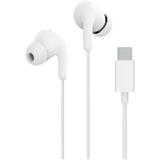 Проводные наушники Xiaomi Type-C Earphones белый, внутриканальные, USB Type-C