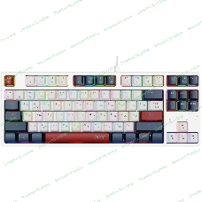 Клавиатура проводная Acer OKW305, USB, белый