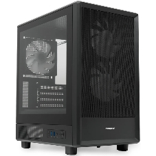 Компьютерный корпус HSPD M310, Mesh Mini-tower, черный, TG, 0.4 SPCC, 3x120мм ARGb mATX, mITX 180/280/160мм 1x2.5