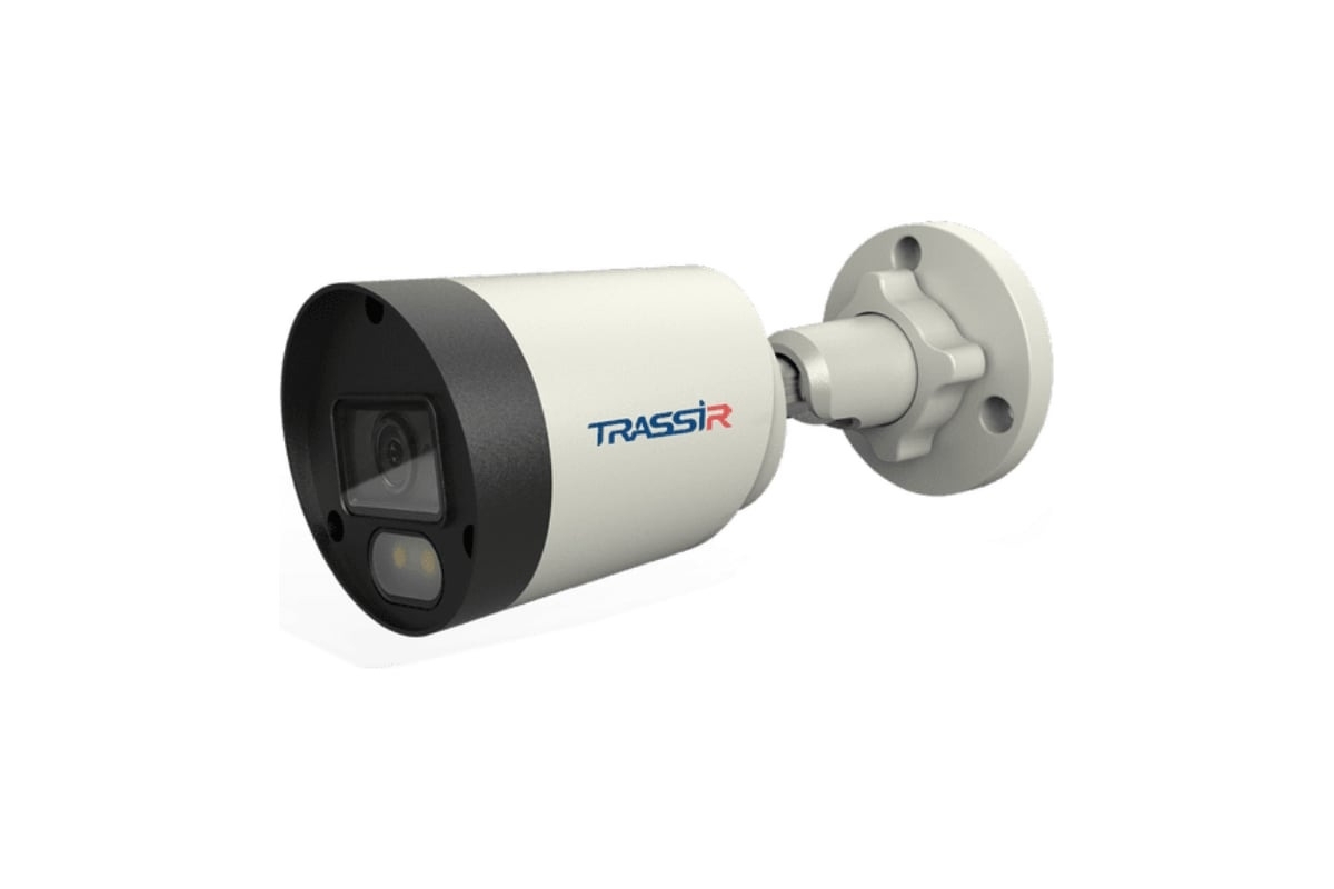Уличная 8Мп IP-камера TRASSIR TR-D2181IR3 v3 2.8 с ИК-подсветкой
