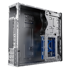 Корпус Powerman EL555BK-450W PM-450TFX Black, Slim-Desktop, чёрный, БП 450 Вт, 80+ Bronze
