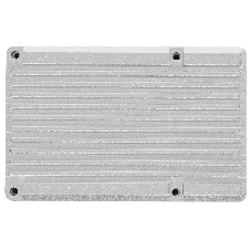Корпус Qumo Aluminum case with double black fans, Raspberry Pi 4, silver(RS009)