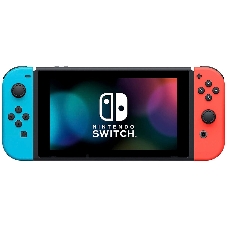 Игровая приставка Nintendo Switch OLED сине-красный