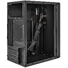 Компьютерный корпус Minitower ExeGate BAA-308UC-AA500 (mATX, БП AA500 с вент. 8см, 1хUSB/1хUSB 3.0/1хTypeC, HD Audio, черный)