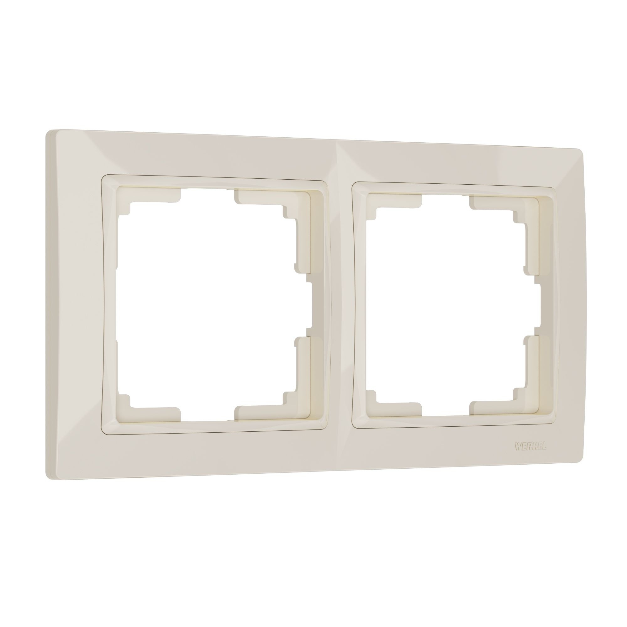 Рамка на 2 поста WERKEL (слоновая кость, basic) W0022003