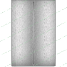 Холодильник Liebherr Комбинация XRFsf 5245-22 001(SFNsfd 5247-22 001 + SRBsfc 5220-22 001) серебристый двухкамерный 377/262л морозилка сбоку, Side by Side