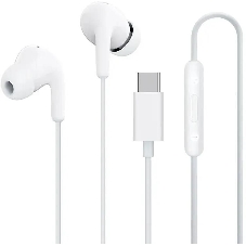 Проводные наушники Xiaomi Type-C Earphones белый, внутриканальные, USB Type-C