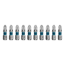 Бита Gross PZ2х25мм, сталь S2, шестигр., 10 шт.