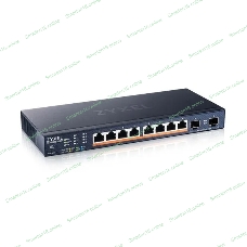 Коммутатор Zyxel XMG1915-10EP-EU0101F (L2+) 8x2.5 Гбит/с 2SFP+ 8PoE++ 130W управляемый