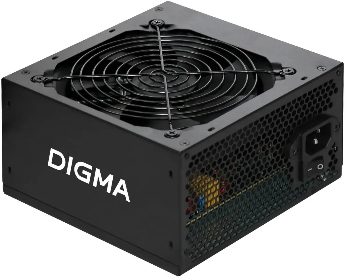 Блок питания Digma DPSU-400W, 400Вт, 120мм, черный