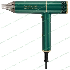 Фен для волос Galaxy Line GL 4360, амазонка, 1600Вт, зеленый