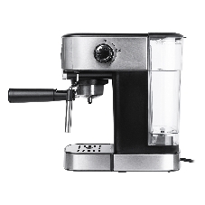 Кофеварка рожковая BBK BCM1500 черный/нержавеющая сталь, исп. кофе - молотый, 1.8 л, 1200 Вт, 20 бар